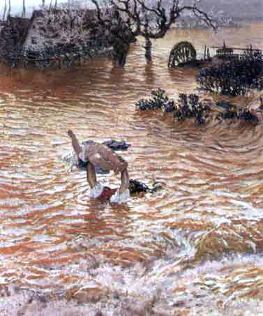 Antonio Munoz Degrain Inundacion - Canvas Print