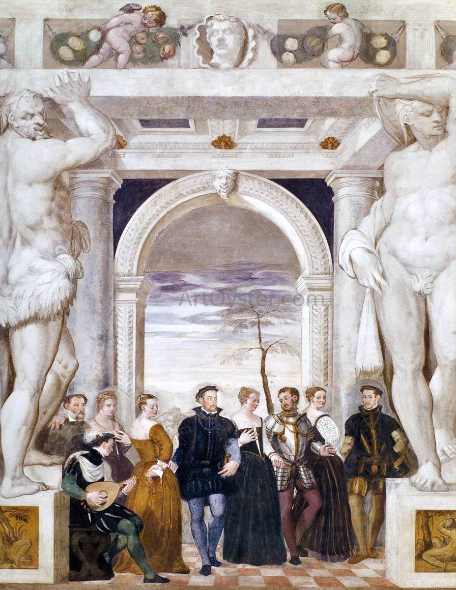 Giovanni Antonio Fasolo Invitation to Dance - Canvas Print