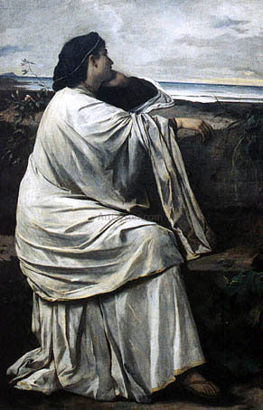 Anselm Friedrich Feuerbach Iphigenia in Tauris - Canvas Print