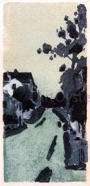 Arthur Wesley Dow Ipswich Street - Canvas Print