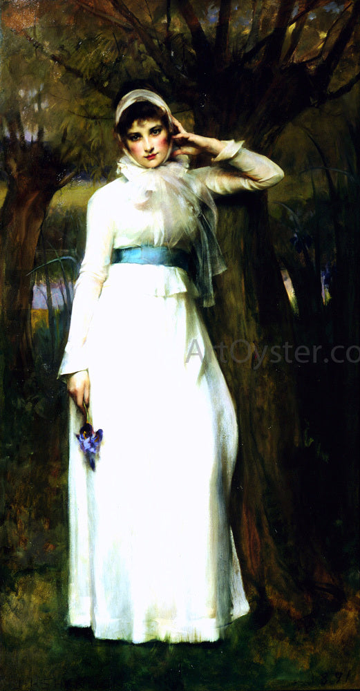 Sir James Jebusa Shannon Iris - Canvas Print