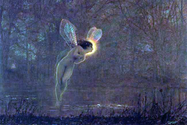 John Atkinson Grimshaw Iris - Canvas Print