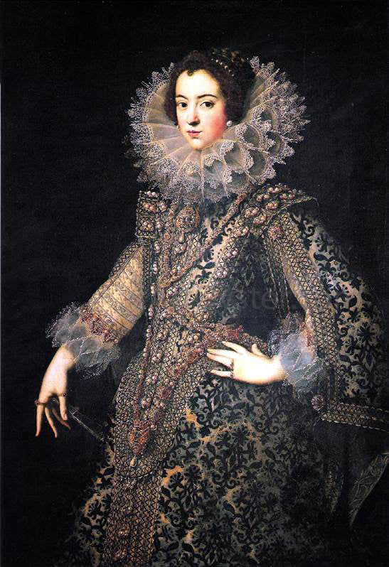 Rodrigo De Villandandro Isabel of France - Canvas Print