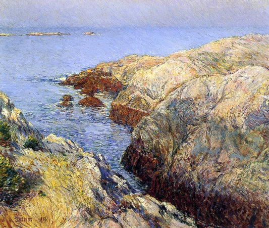 Frederick Childe Hassam Islea of Shoals - Canvas Print