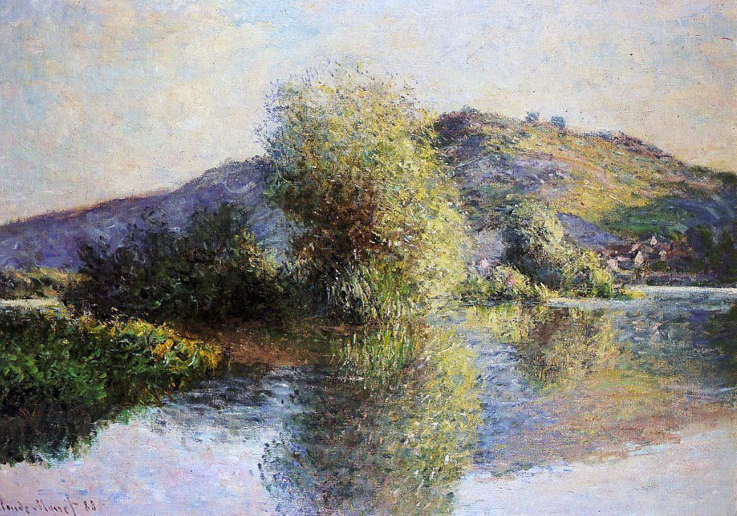 Claude Oscar Monet Islets at Port-Villez - Canvas Print