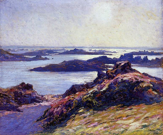 Paul Madeline Islets at Brehat - Canvas Print