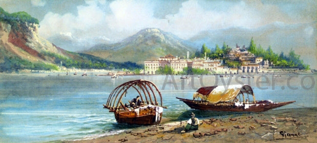 Girolamo Gianni Isola Bella, Lago Maggiore - Canvas Print