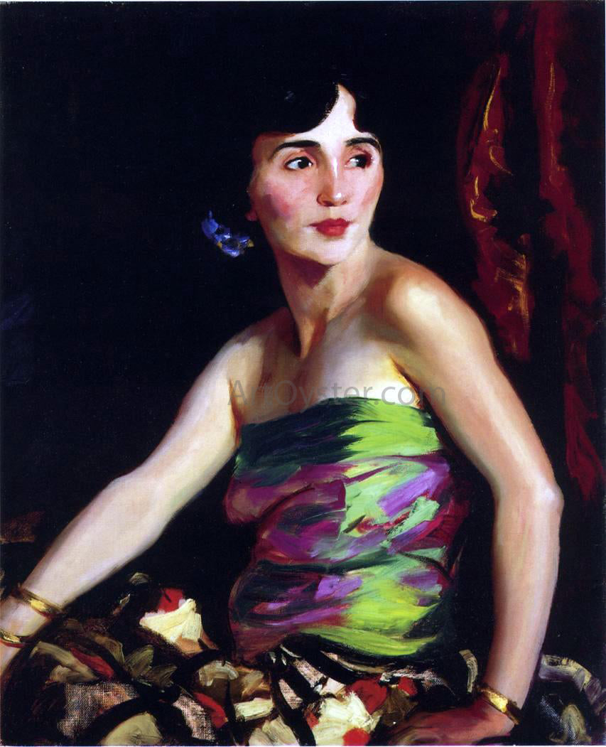 Robert Henri Isolina Maldonado - Spanish Dancer - Canvas Print