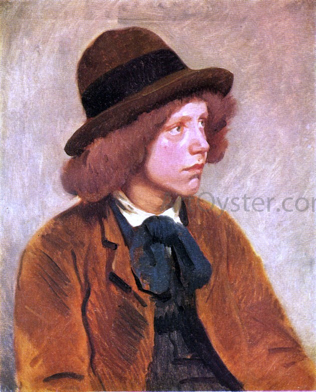 Frank Duveneck Italian Boy - Canvas Print