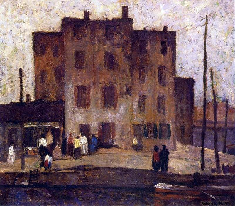 Robert Spencer Jack's Castle - Canvas Print