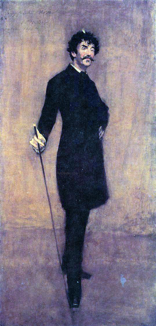 William Merritt Chase James Abbott McNeil Whistler - Canvas Print