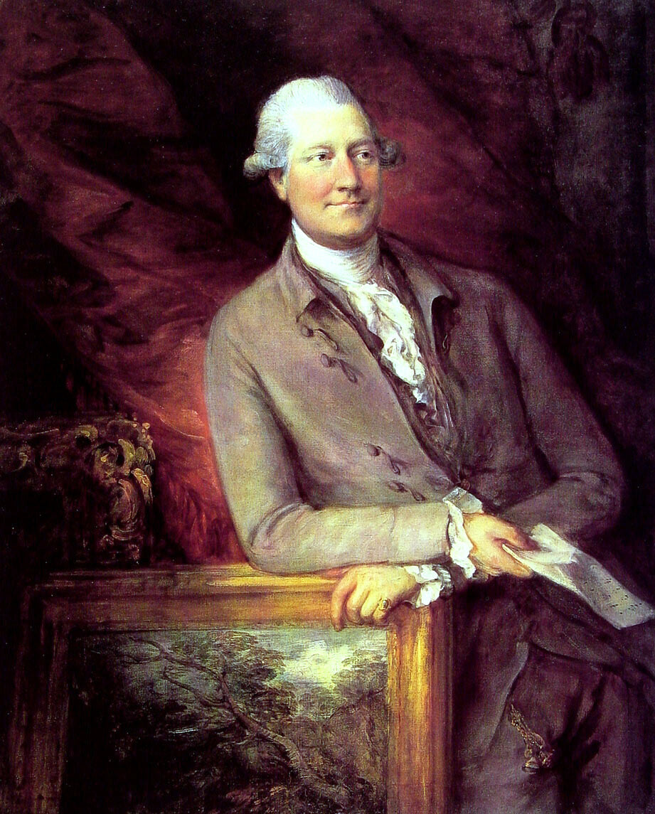 Thomas Gainsborough James Christie - Canvas Print