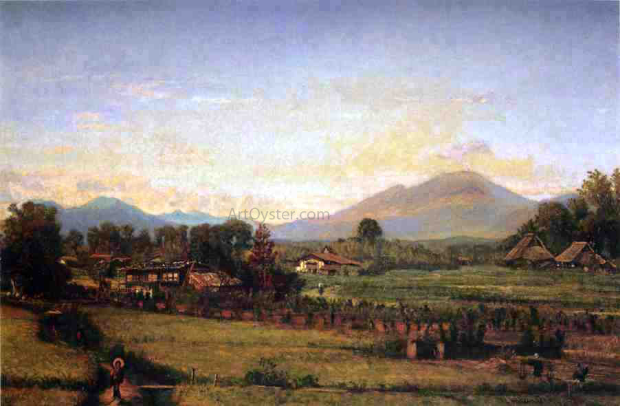 Winckworth Allan Gay Japanese Landscape - Canvas Print