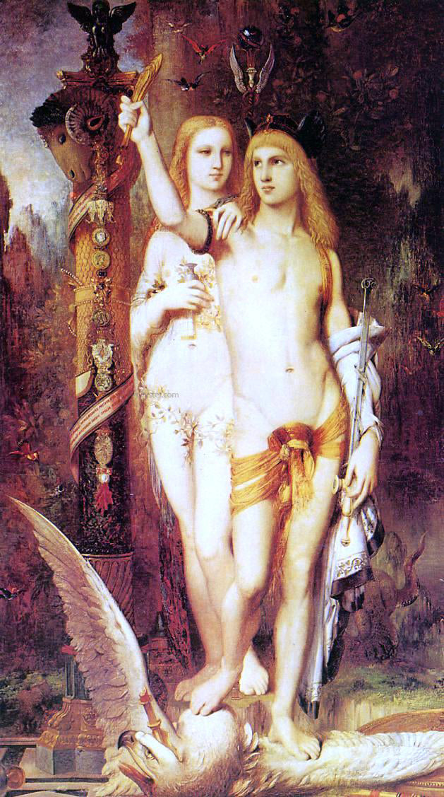 Gustave Moreau Jason and Medea - Canvas Print