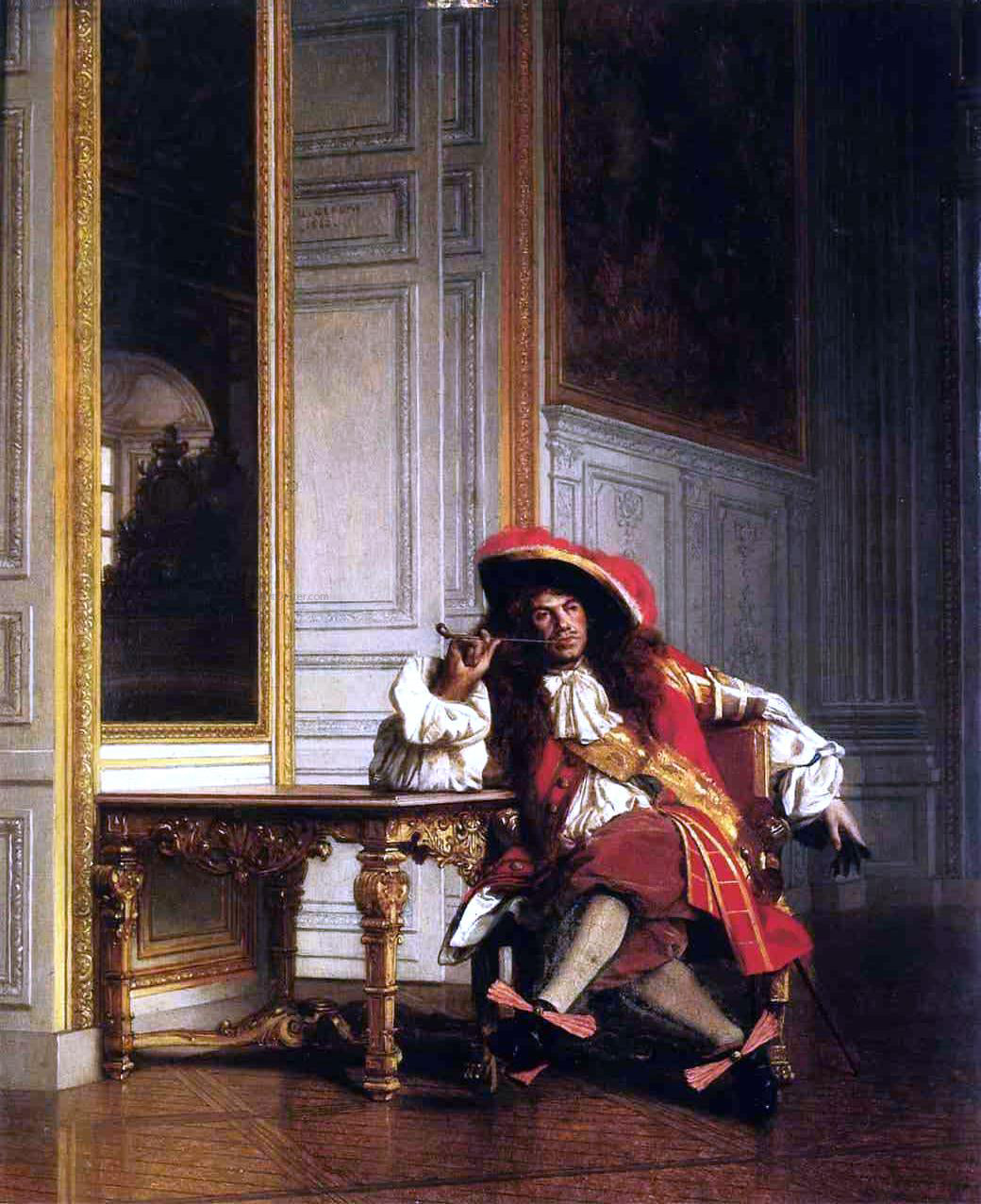 Jean-Leon Gerome Jean Bart - Canvas Print