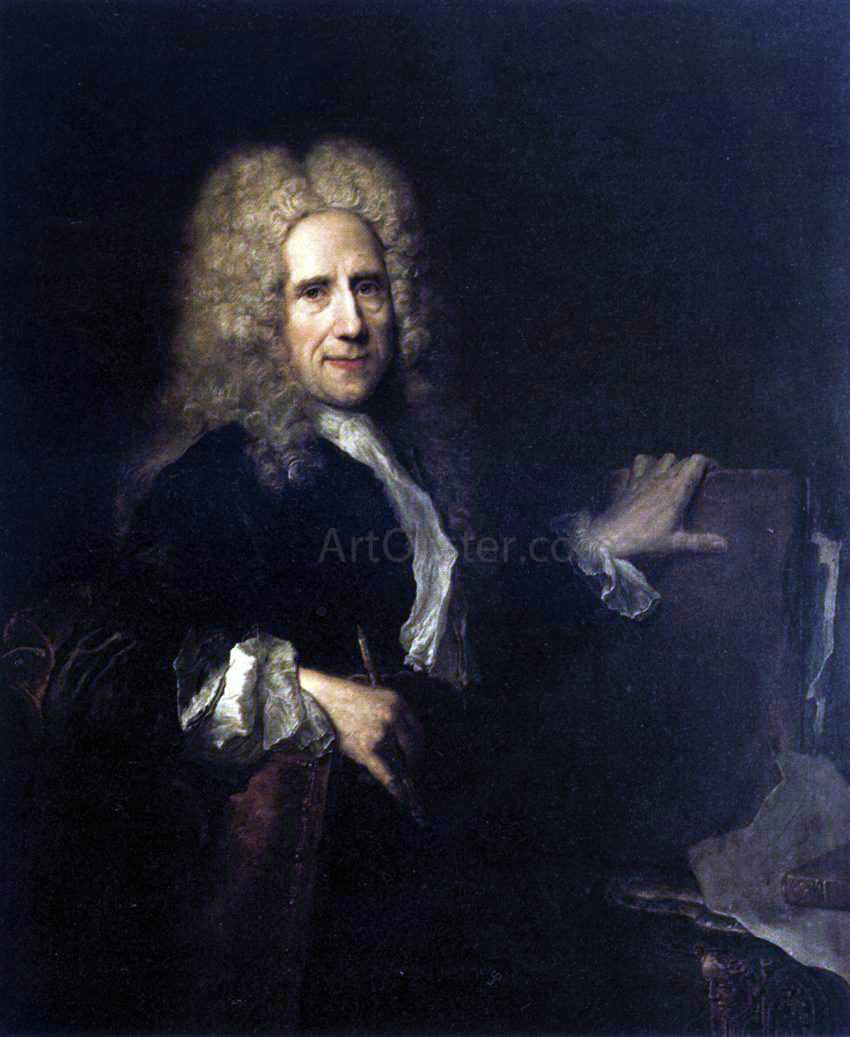 Antoine Pesne Jean Mariette, Engraver - Canvas Print