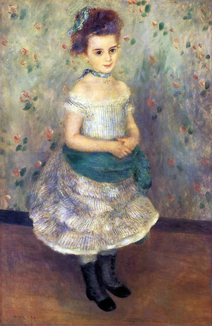 Pierre Auguste Renoir Jeanne Durand-Ruel - Canvas Print