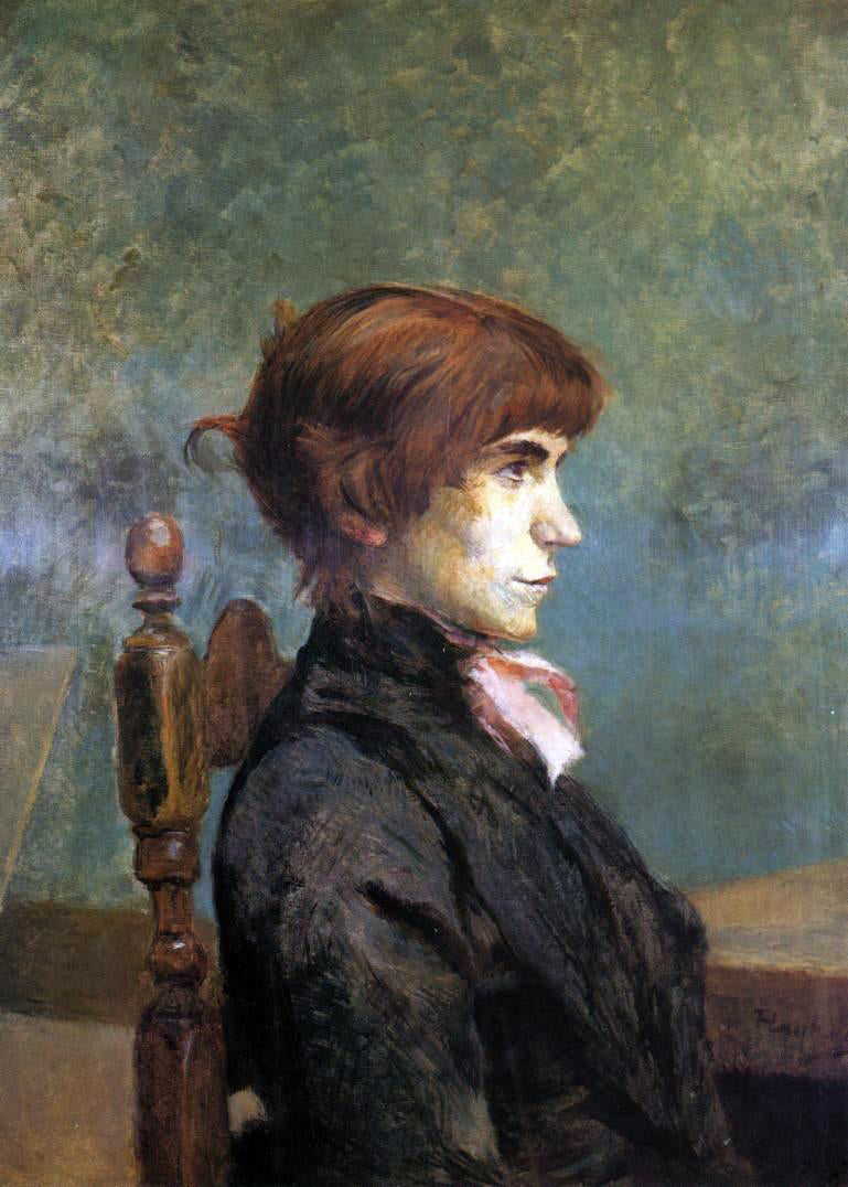 Henri De Toulouse-Lautrec Jeanne Wenz - Canvas Print