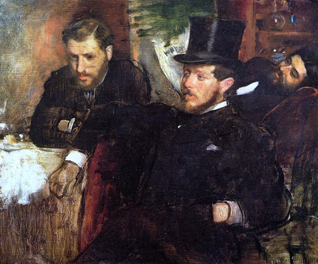 Edgar Degas Jeantaud, Linet and Laine - Canvas Print