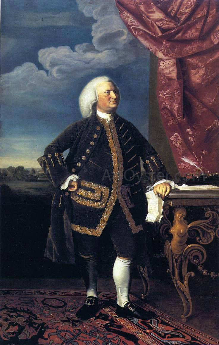 John Singleton Copley Jeremiah Lee - Canvas Print