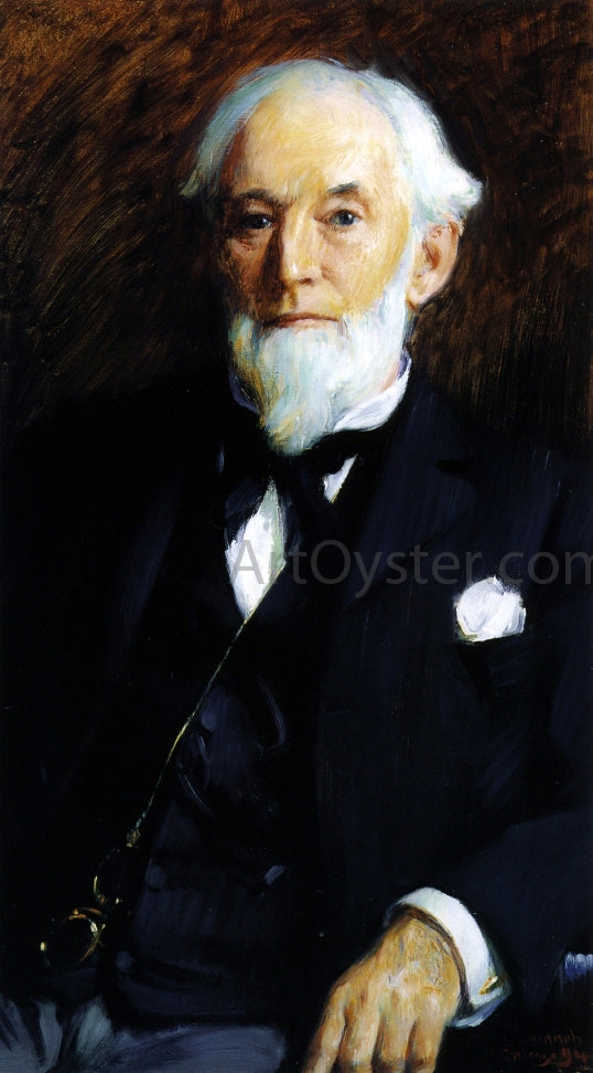 Robert Vonnoh Jerome A. Eddy, Sr. - Canvas Print