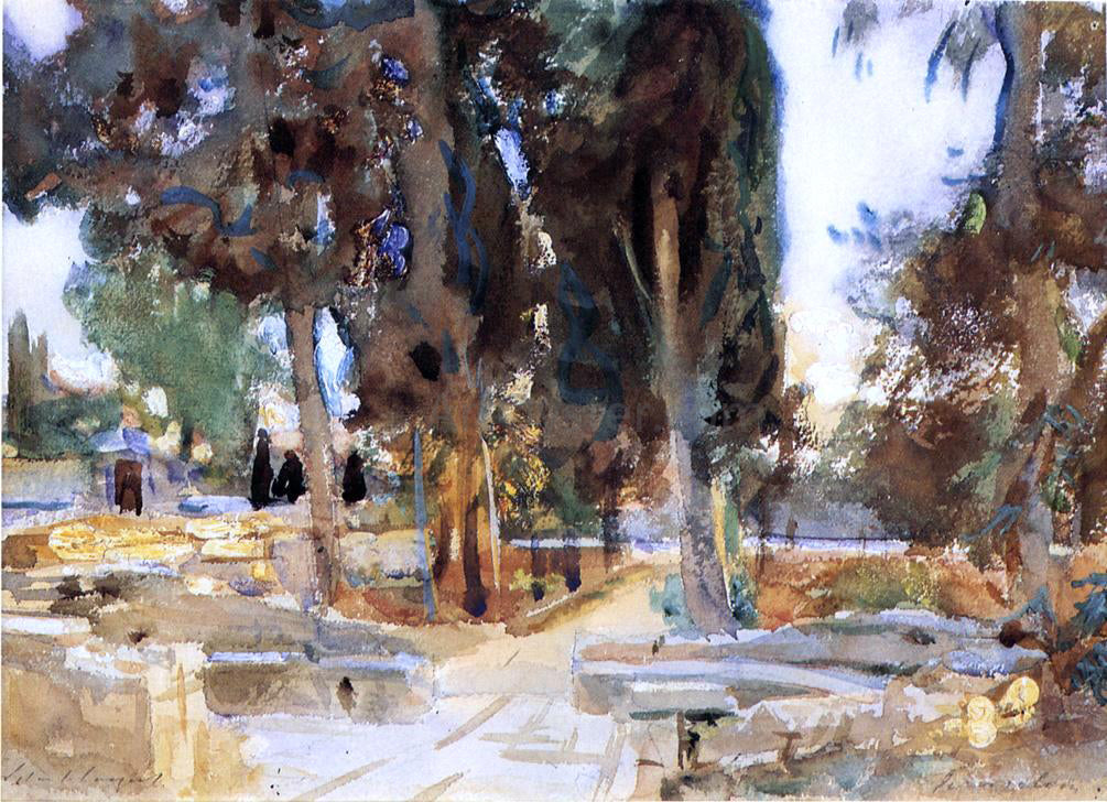 John Singer Sargent Jerusalem - Canvas Print