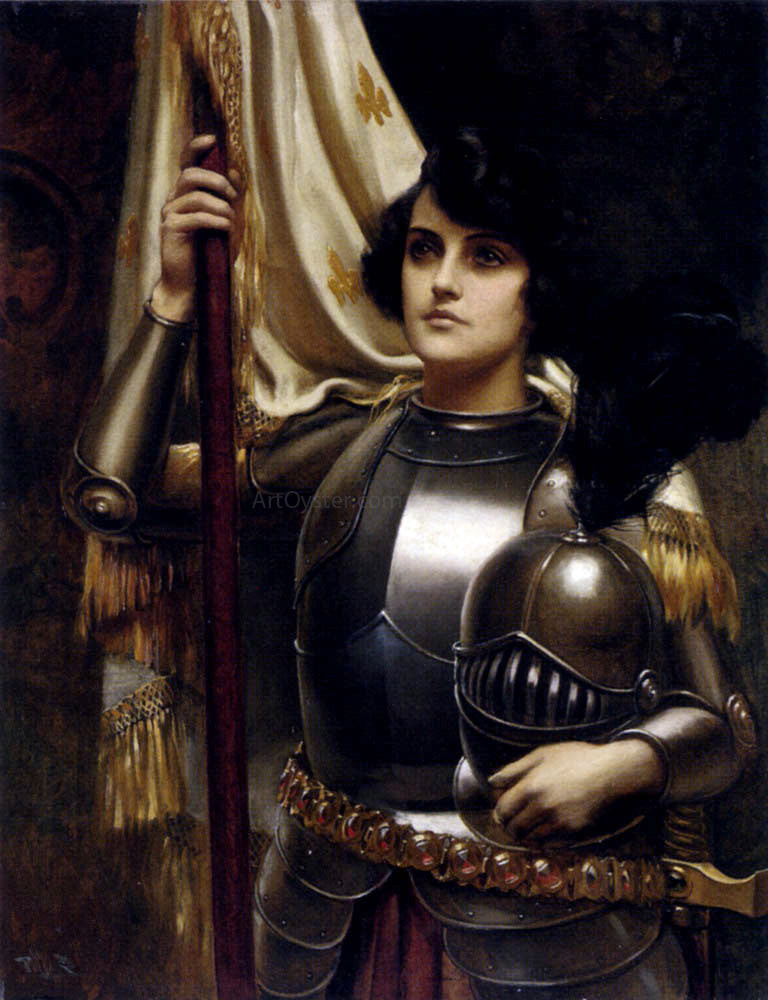 Harold Piffard Joan of Arc - Canvas Print