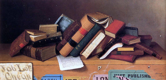 William Michael Harnett Job Lot Cheap - Canvas Print