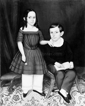 Joseph Whiting Stock John and Louisa Stock - Canvas Print