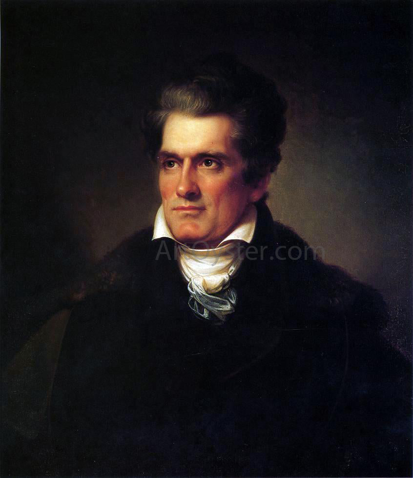 Rembrandt Peale John C. Calhoun - Canvas Print