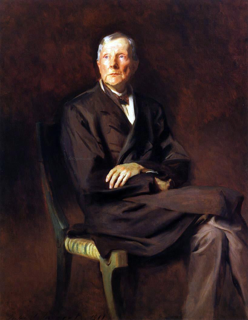 John Singer Sargent John D. Rockefeller - Canvas Print