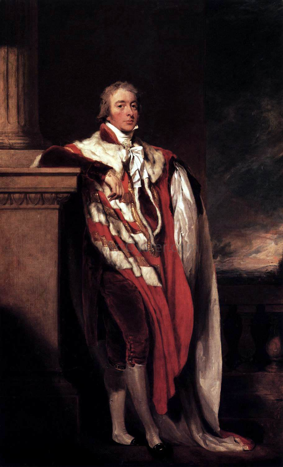 Sir Thomas Lawrence John Fane, Tenth Count of Westmorland - Canvas Print