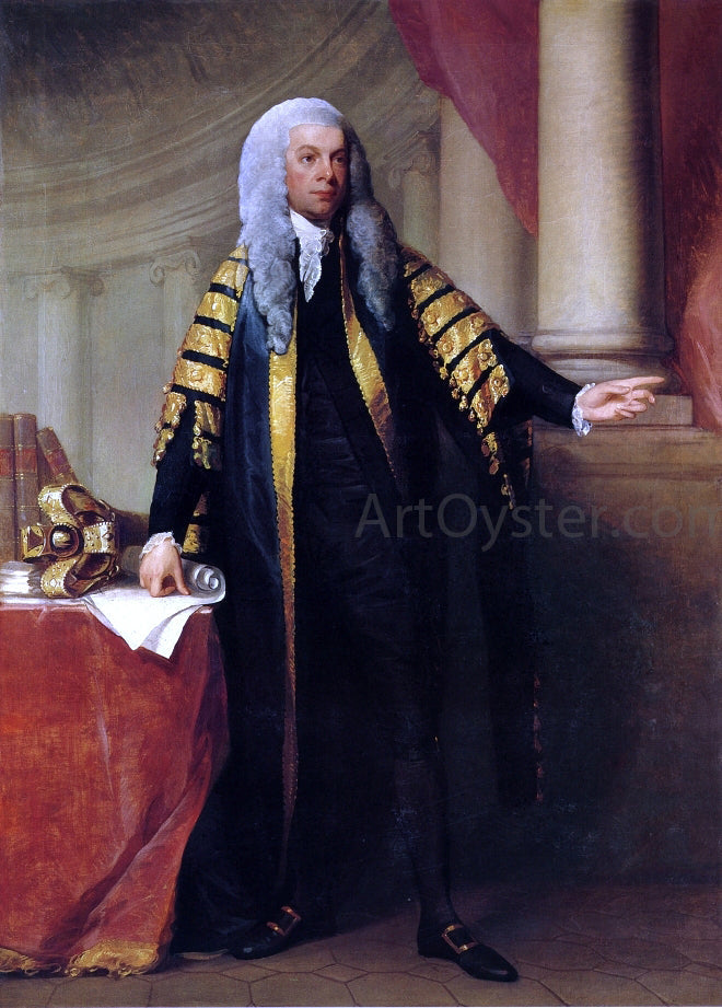 Gilbert Stuart John Foster - Canvas Print