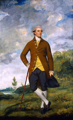 Sir Joshua Reynolds John Musters - Canvas Print