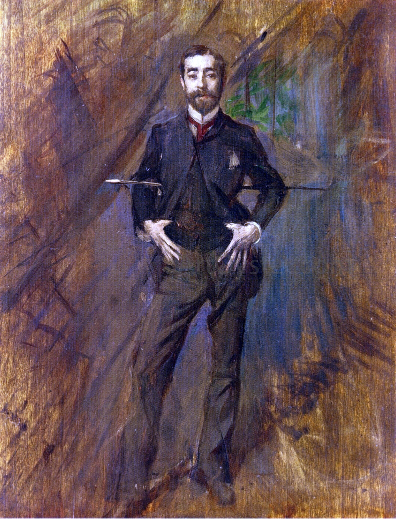 Giovanni Boldini John Singer Sargent - Canvas Print