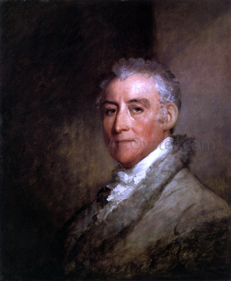 Gilbert Stuart John Trumbull - Canvas Print