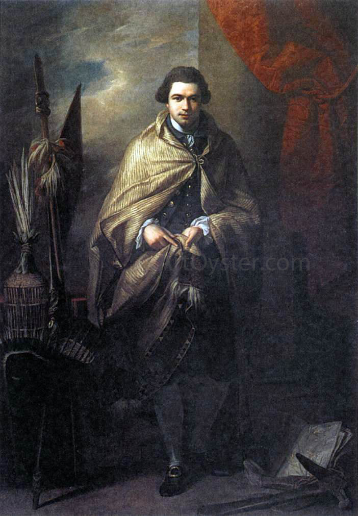 Benjamin West Joseph Banks - Canvas Print