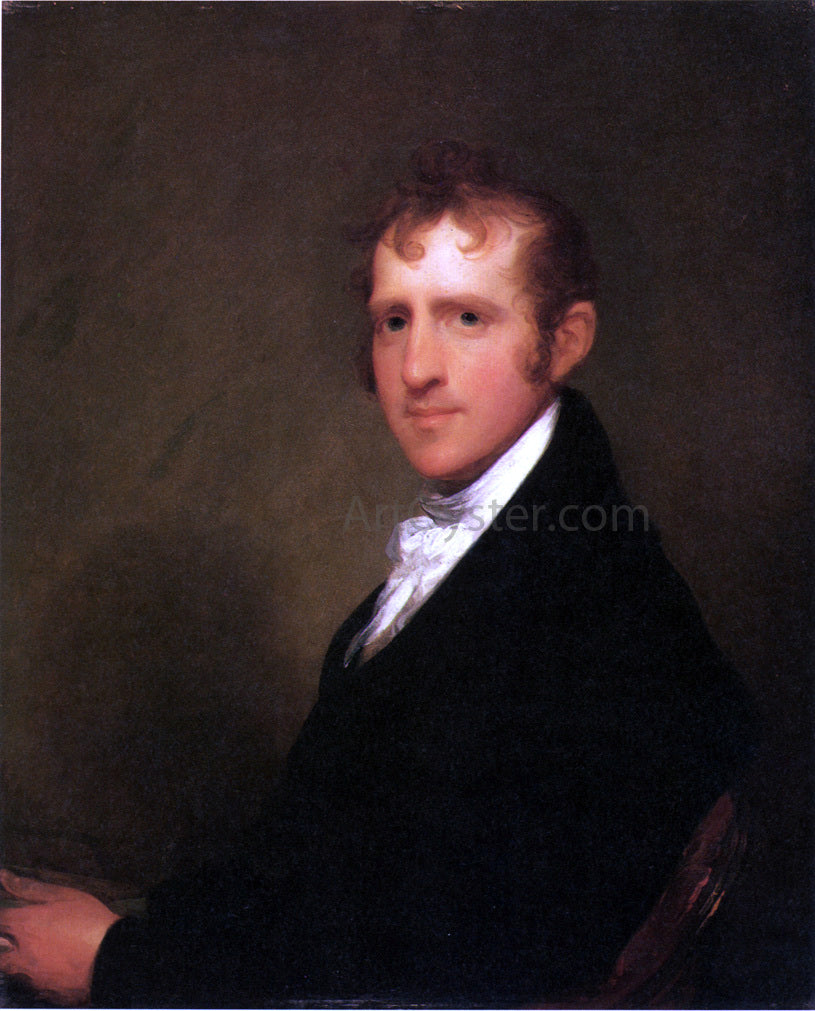 Gilbert Stuart Josiah Quincy - Canvas Print
