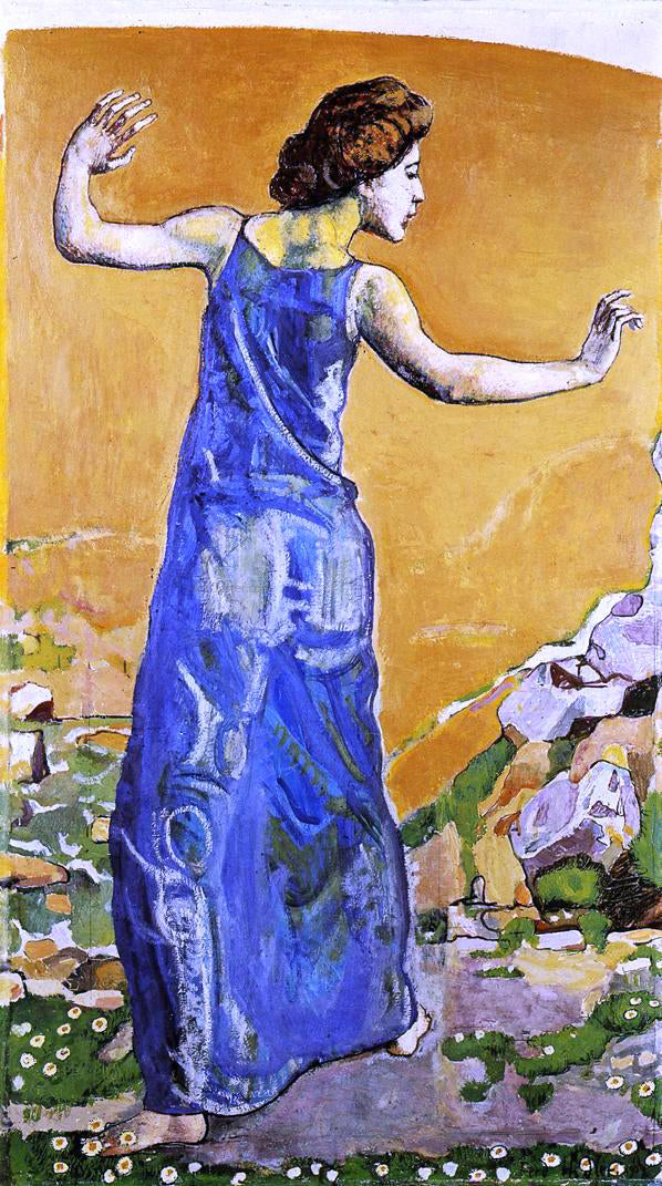 Ferdinand Hodler Joyous Woman - Canvas Print