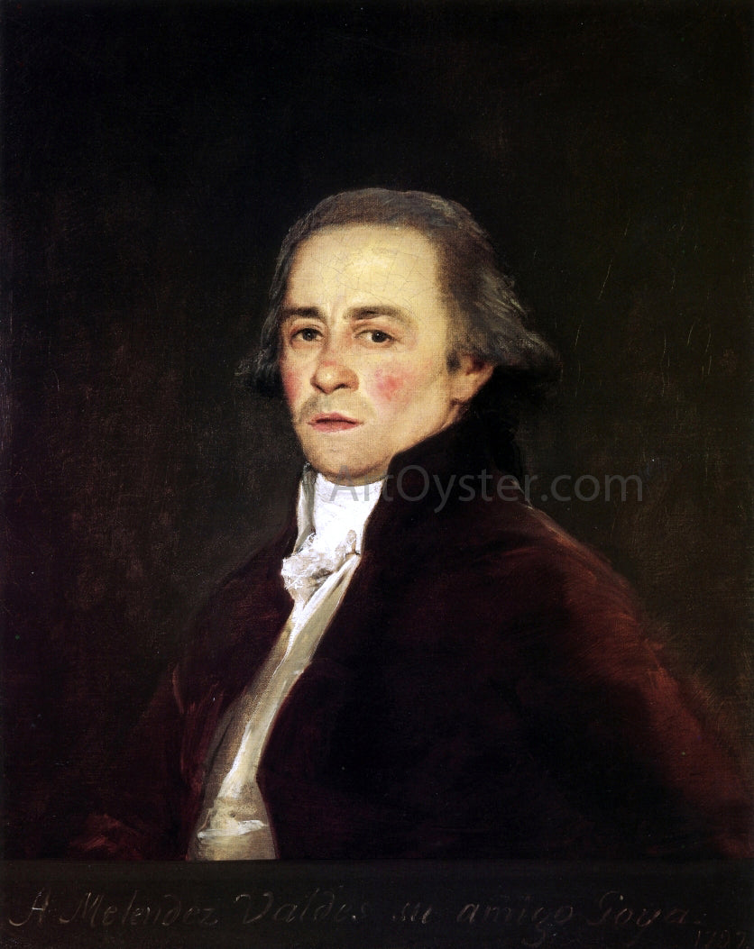Francisco Jose de Goya Y Lucientes Juan Antonio Melendez Valdes - Canvas Print