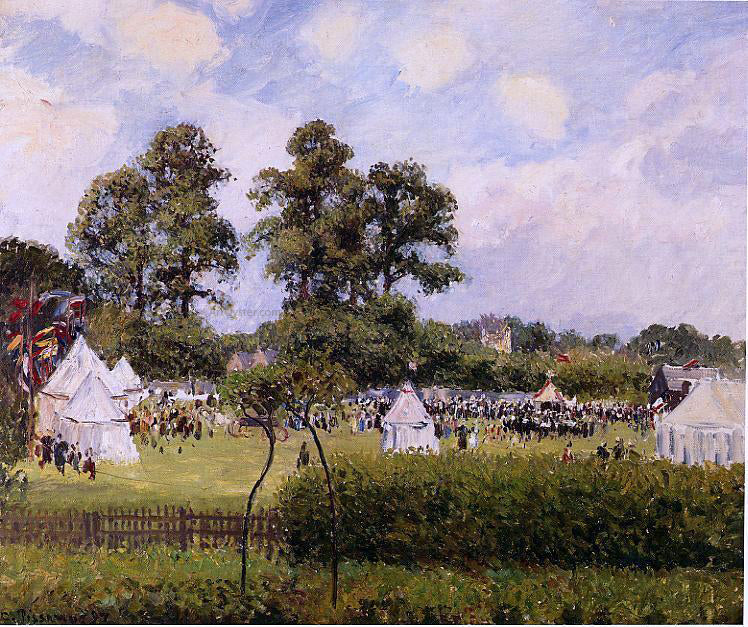 Camille Pissarro Jubilie Celebration at Bedford Park, London - Canvas Print