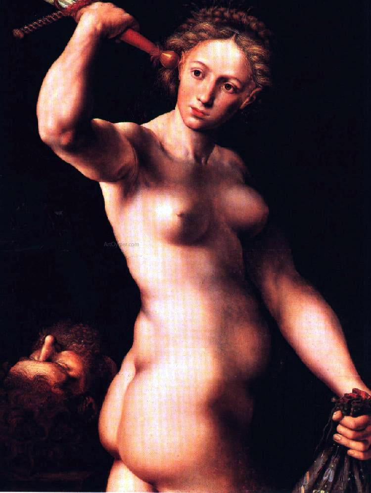 Jan Sanders Van Hemessen Judith - Canvas Print
