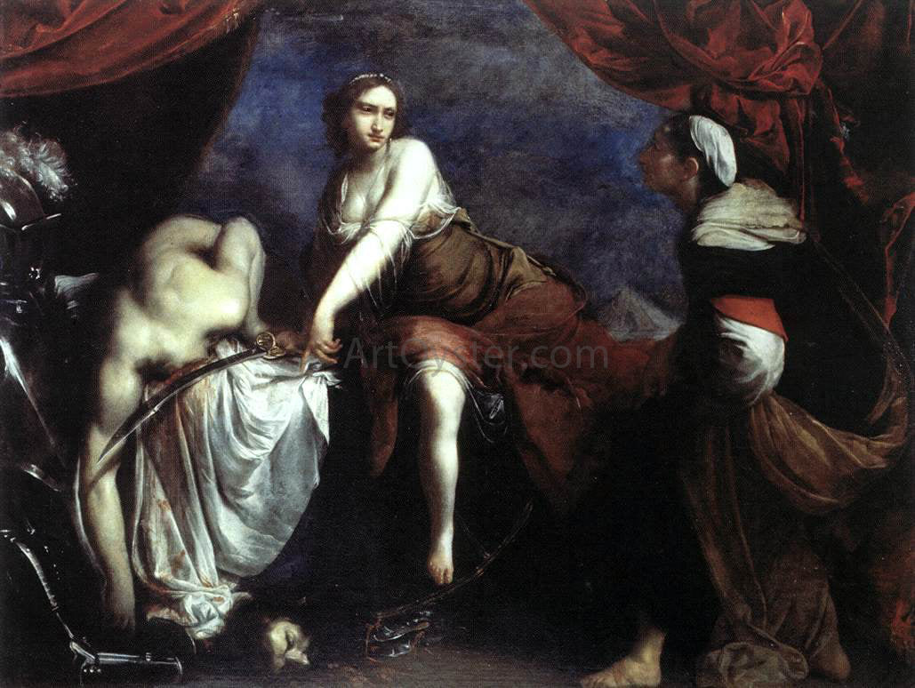 Francesco Furini Judith and Holofernes - Canvas Print