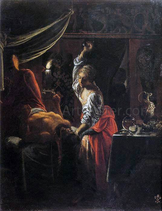 Adam Elsheimer Judith Beheading Holofernes - Canvas Print