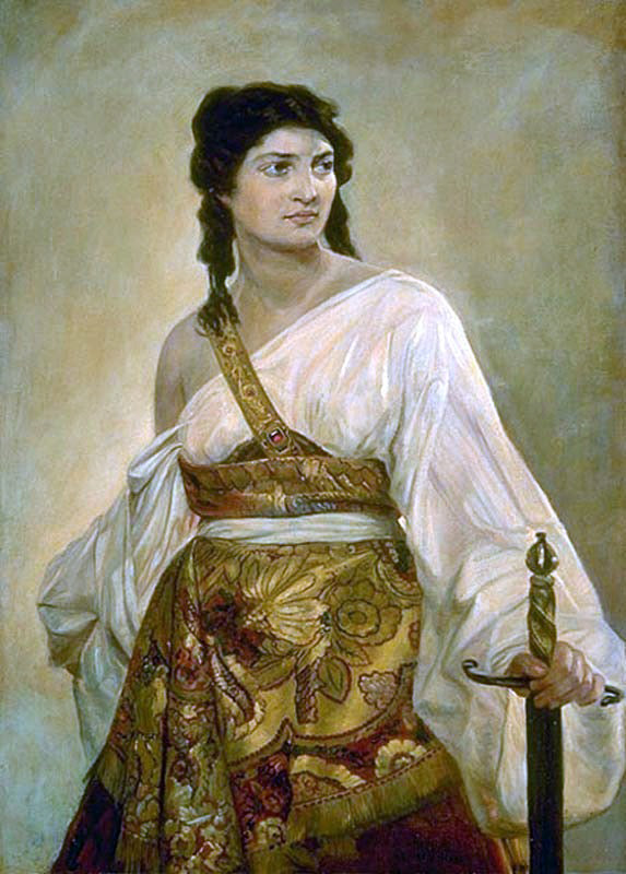 Paul Peel Judith - Canvas Print