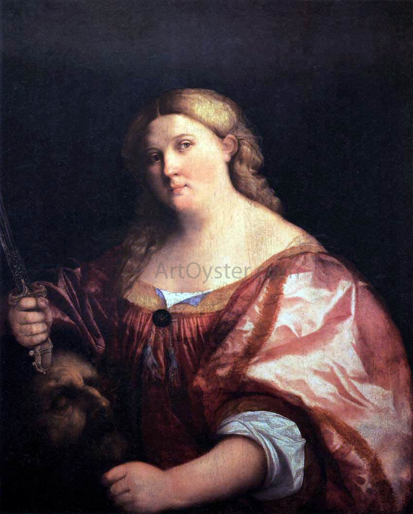 Palma Vecchio Judith - Canvas Print