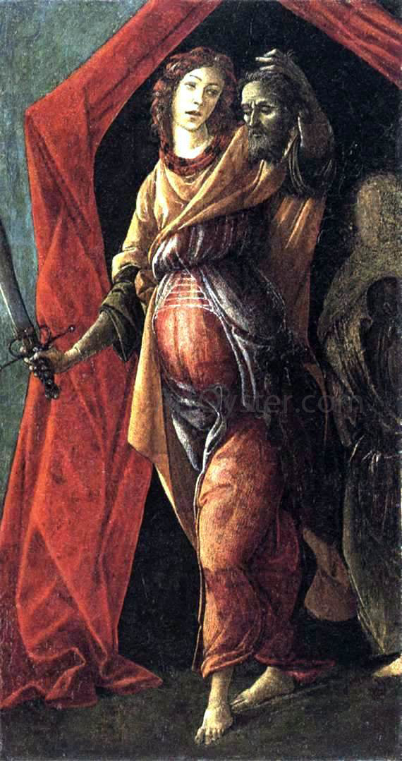 Sandro Botticelli Judith Leaving the Tent of Holofernes - Canvas Print