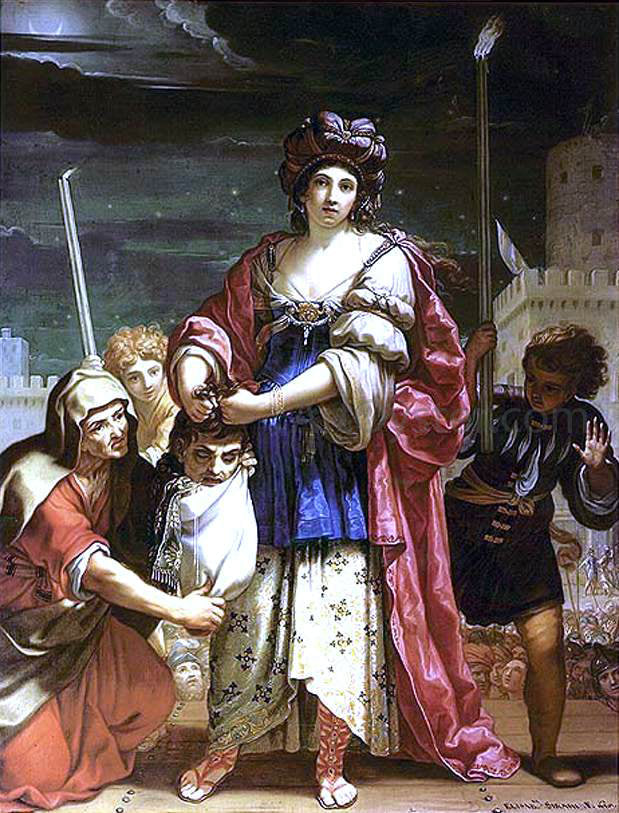 Elisabetta Sirani Judith with the Head of Holofernes - Canvas Print
