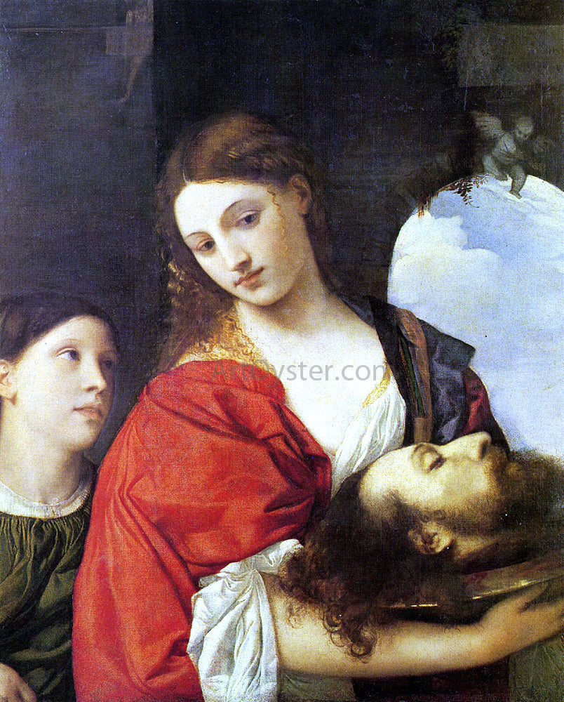 Titian Judith with the Head of Holofernes - Canvas Print