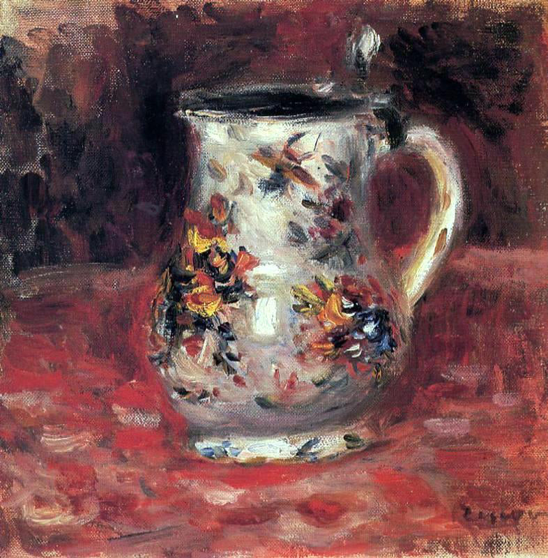 Pierre Auguste Renoir Jug - Canvas Print